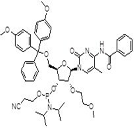 2'-O-MOE-N4-Bz-5-Me-C 亚磷酰胺单体