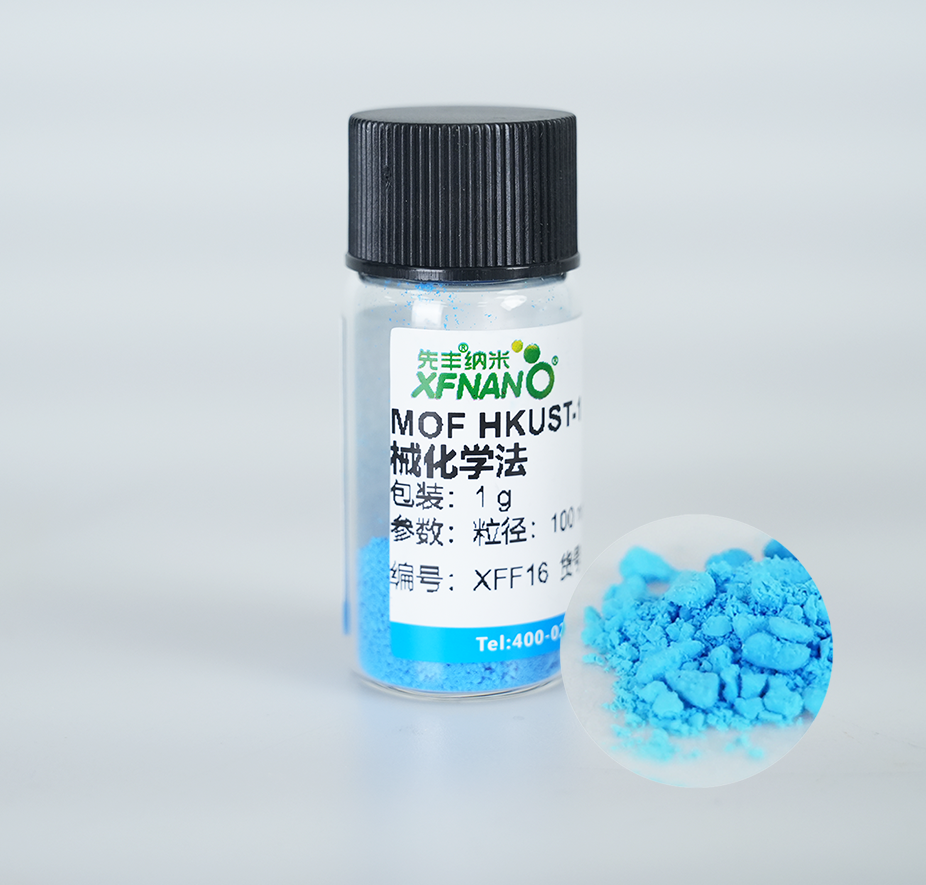 MOF HKUST-1（CuBTC）机械化学法