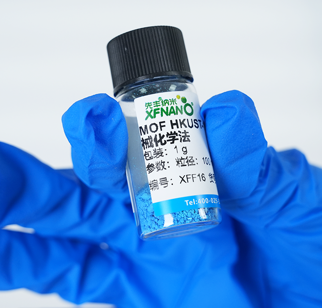 MOF HKUST-1（CuBTC）机械化学法