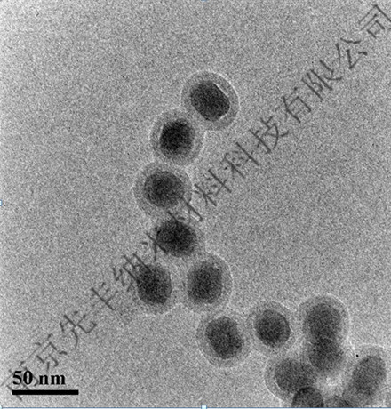致密二氧化硅包覆上转换纳米颗粒（近红外光）