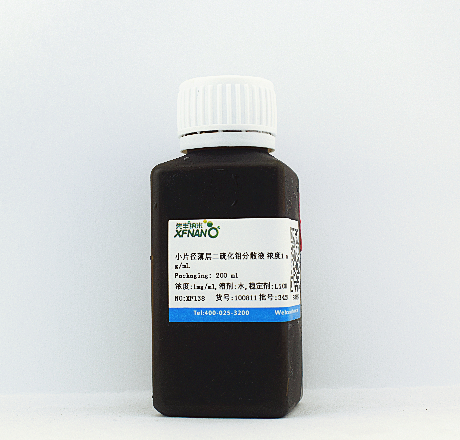 小片径薄层二硫化钼分散液 浓度1 mg/mL