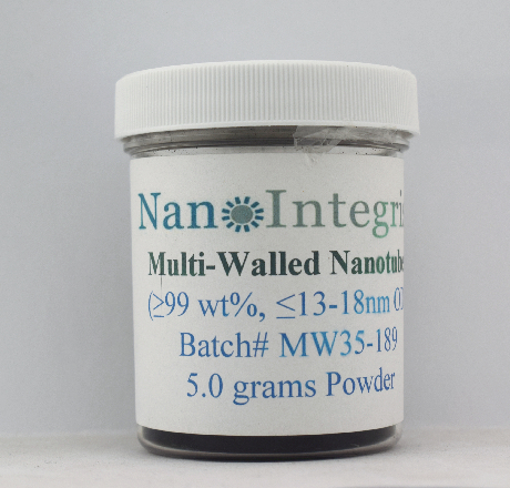 Nanointegris高纯多壁碳纳米管粉末