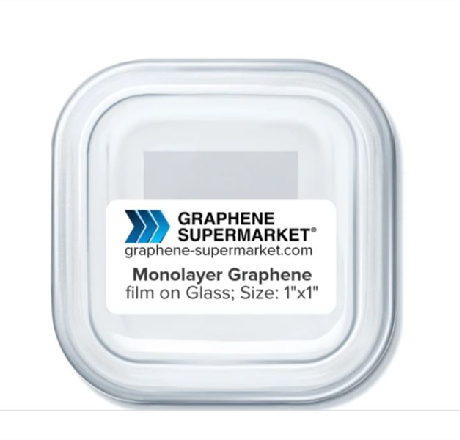 Graphene Supermarket 玻璃基石墨烯薄膜 1''X1''